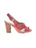 Nine West Color Block Red Pink Sandals Size 5 - photo 1