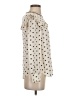 J.Crew Polka Dots Ivory Long Sleeve Silk Top Size 2 - photo 4