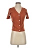 Madewell Orange Short Sleeve Top Size XXS - photo 1