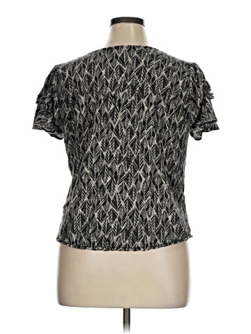 Nic + Zoe Short Sleeve Blouse (view 2)