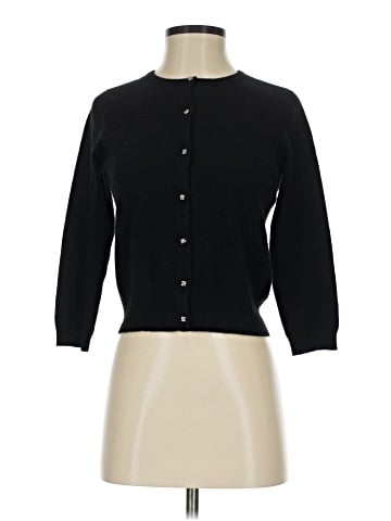 White + Warren Cashmere Cardigan (view 1)