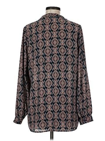 Pleione Long Sleeve Blouse (view 2)