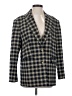 Something Navy Plaid Blue Blazer Size XS - photo 1