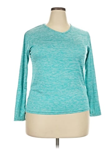 Real Essentials 3/4 Sleeve T-Shirt (view 1)
