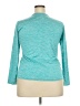 Real Essentials Teal 3/4 Sleeve T-Shirt Size 2X - photo 2