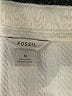 Fossil Tweed Ivory Short Sleeve Turtleneck Size M - photo 6