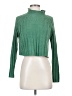 American Eagle Outfitters 100% Polyester Green Turtleneck Sweater Size XS - photo 1