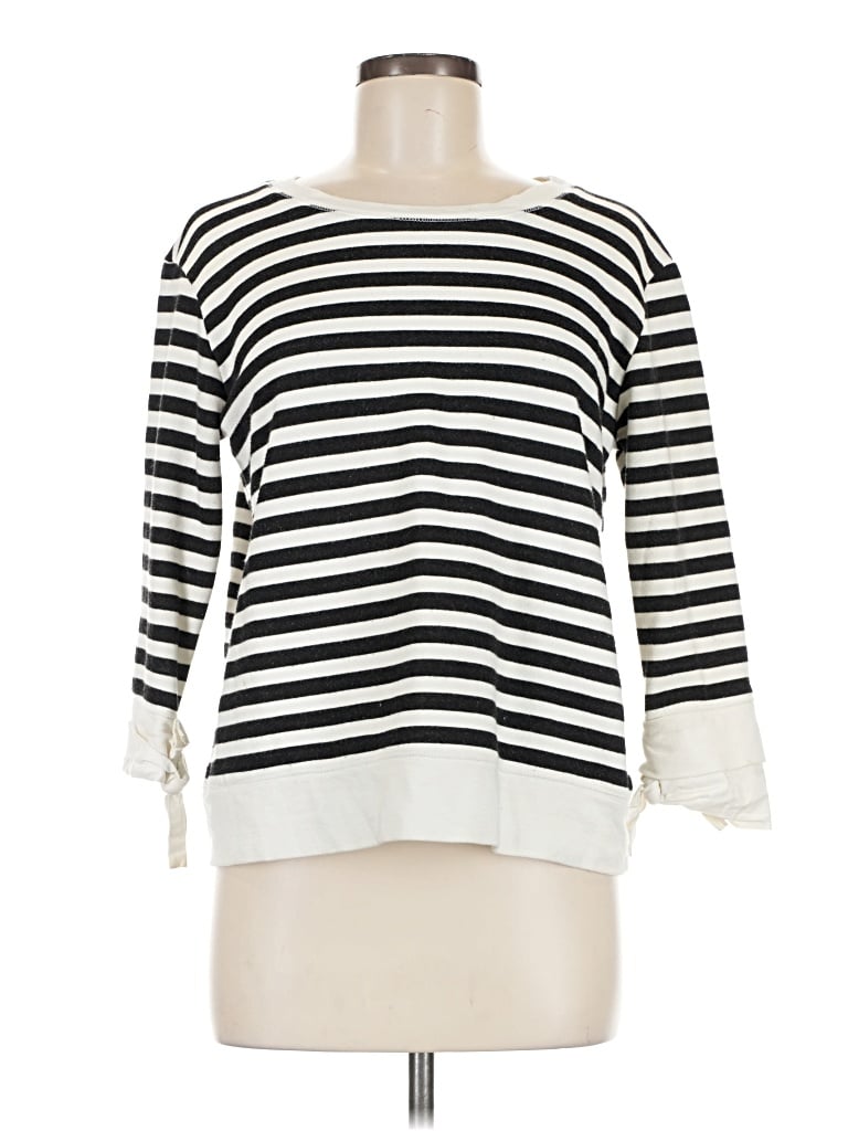 Pre-owned Gibson Pullover Sweater In White