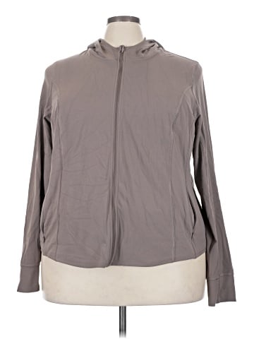 Game by Universal Standard Zip Up Hoodie (view 1)