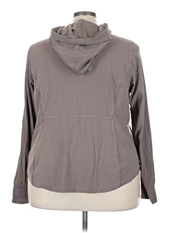 Game by Universal Standard Zip Up Hoodie (view 2)