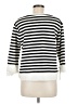 Gibson Stripes White Pullover Sweater Size M - photo 2