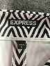 Express Chevron-herringbone Ivory Shorts Size 4 - photo 3
