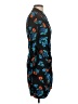 Maje Print Blue Cocktail Dress Size Sm (1) - photo 4