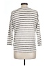 Bobeau Silver 3/4 Sleeve Top Size L - photo 2