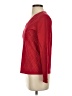 Tommy Hilfiger 100% Cotton Argyle Solid Red Pullover Sweater Size S - photo 5