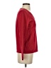 Tommy Hilfiger 100% Cotton Argyle Solid Red Pullover Sweater Size S - photo 4