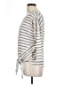 Bobeau Silver 3/4 Sleeve Top Size L - photo 5