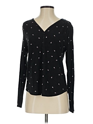 Cleo Long Sleeve Henley (view 1)