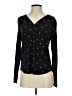 Cleo Black Long Sleeve Henley Size S - photo 1