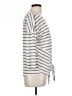 Bobeau Silver 3/4 Sleeve Top Size L - photo 4