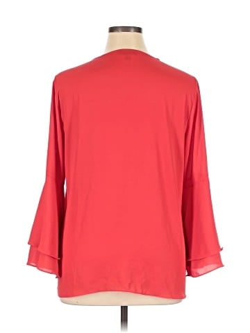 Alfani 3/4 Sleeve Blouse (view 2)