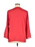 Alfani 100% Polyester Red 3/4 Sleeve Blouse Size 16 - photo 2