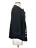 Calme Black 3/4 Sleeve Blouse Size S - photo 4
