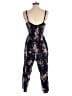 Old Navy 100% Viscose Floral Blue Jumpsuit Size S - photo 2