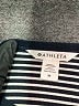 Athleta Stripes Ivory Short Sleeve Turtleneck Size M - photo 7