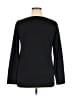 Carolyn Taylor Black Long Sleeve Top Size XL - photo 2