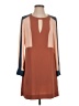 BCBGMAXAZRIA 100% Polyester Color Block Brown Casual Dress Size XS - photo 1