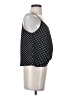 Lush Polka Dots Black Sleeveless Blouse Size S - photo 4