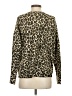 Vince Camuto Animal Print Brown Pullover Sweater Size S - photo 2