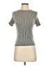 Caution to the Wind Silver Short Sleeve Turtleneck Size P (estimated, petite) - photo 1
