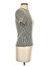 Caution to the Wind Silver Short Sleeve Turtleneck Size P (estimated, petite) - photo 4