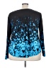 Unbranded Blue Long Sleeve Blouse Size 3X - photo 2