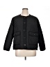 Ann Taylor LOFT 100% Nylon Solid Black Jacket Size XL Petite - photo 1