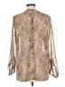 Pins and Needles Animal Print Tan Long Sleeve Blouse Size L - photo 2