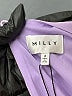 Milly Solid Purple Casual Dress Size 8 - photo 7