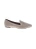 Assorted Brands Solid Gray Tan Flats Size 8 - photo 1