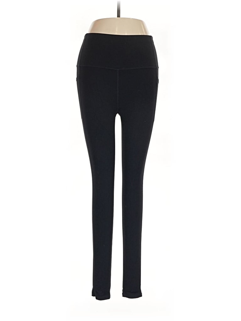 Pre-owned Skechers Active Pants In Black