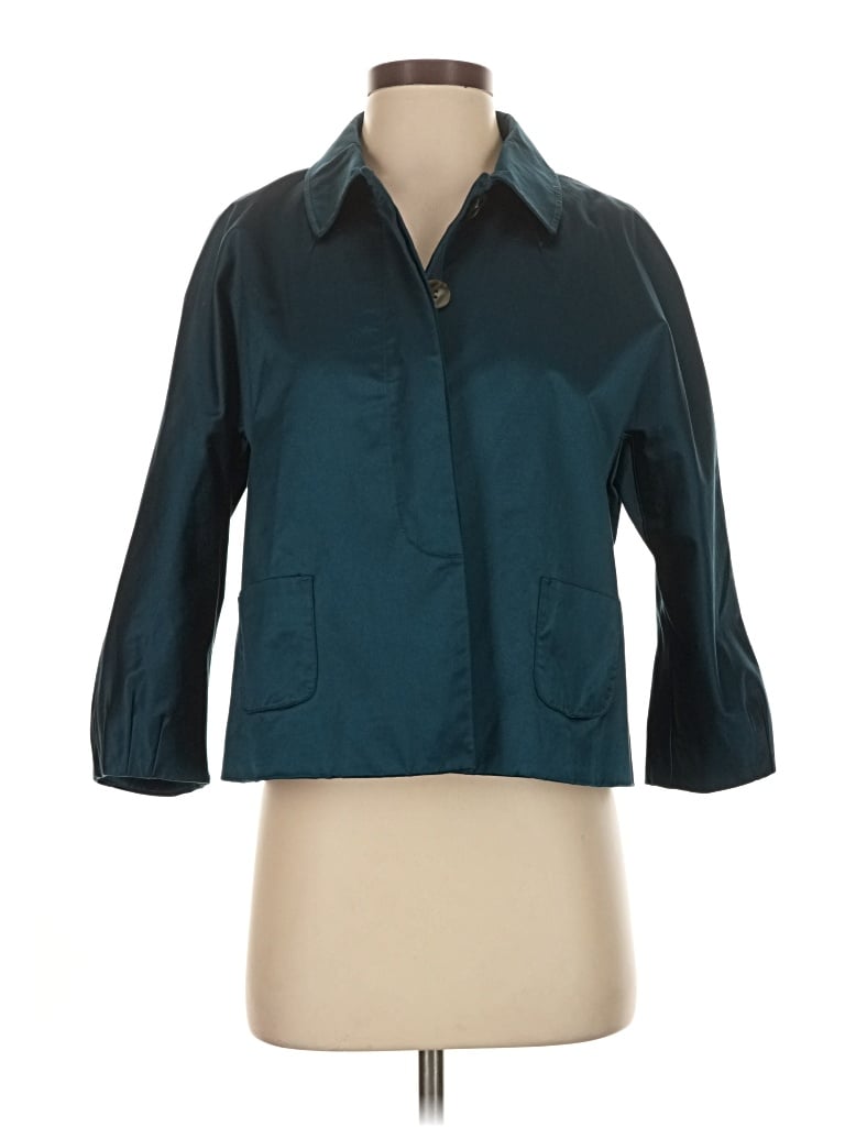 Pre-owned Jjill Jacket In Teal