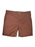 Assorted Brands Solid Brown Khaki Shorts Size 3X - photo 1