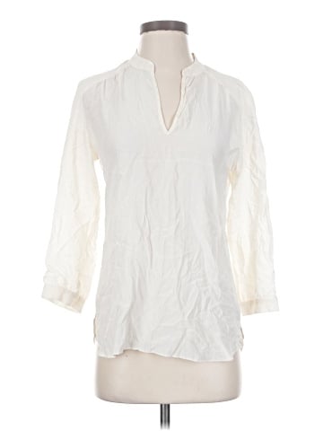 Amanda Uprichard 3/4 Sleeve Silk Top (view 1)
