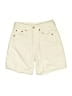 Zara Solid Ivory Khaki Shorts Size 0 - photo 1