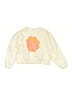Zara Graphic Ivory Sweatshirt Size 8 - 9 - photo 1
