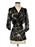 Express Black 3/4 Sleeve Blouse Size S - photo 1