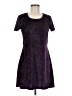 Assorted Brands 100% Polyester Purple Casual Dress Size M - photo 1