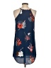 Unbranded Tropical Blue Casual Dress Size S - photo 2
