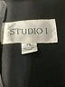 Studio I 100% Polyester Black Blazer Size 18 - photo 6